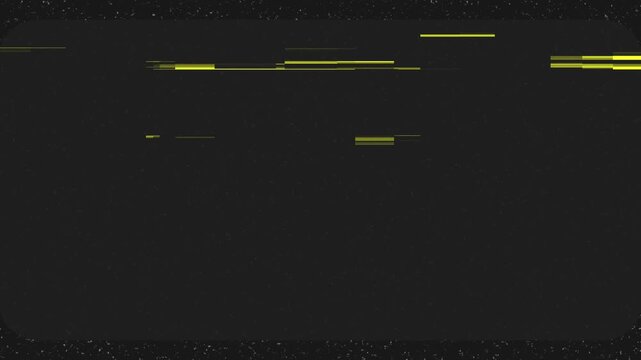 Minimalist dark film background texture with subtle horizontal static lines and slight noise at the top and bottom for retro cinematic aesthetics in 4K video.