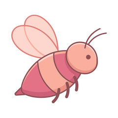 Fototapeta premium Cartoon bee illustration