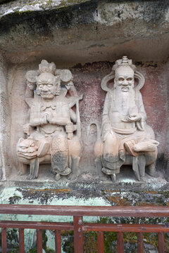 The stunning Buddhist sculptural art at Dazu Rock Carvings, Baoding Mountain, Chongqing, China
