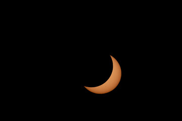 solar Eclipse in spain and Deep Space Astronomy with Dark Atmospheric Light  © manuelmaria