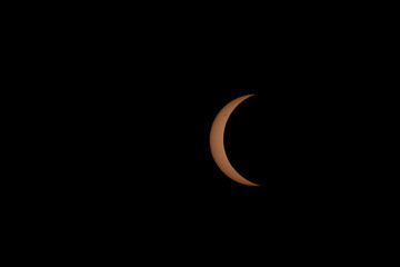 solar Eclipse in spain and Deep Space Astronomy with Dark Atmospheric Light  © manuelmaria