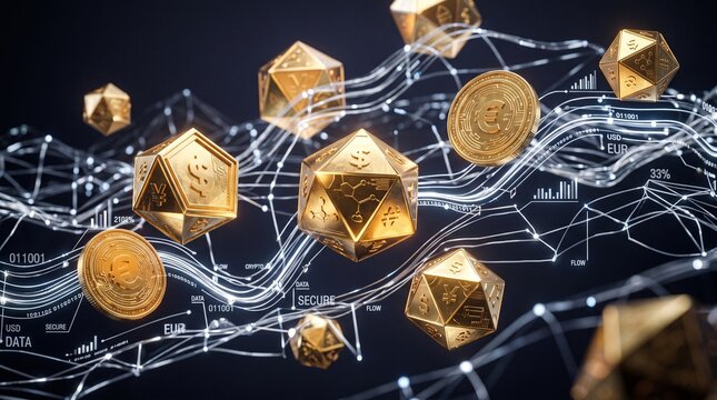cryptocurrency blockchain fintech digital currency crypto market investment finance trading stock market economic growth money flow data analytics network security cyber security