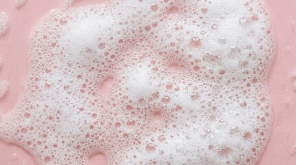 Fototapeta premium Close-up view of pink fabric with scattered glitter particles on surface.