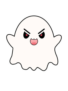 funny cartoon ghost halloween