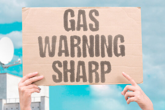 "Gas Warning Sharp" The smell cuts like a knife. Volcano eruption warning. Sulfur stings the nostrils. Eyes water without tears. The air is turning poison.