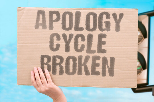 "Apology Cycle Broken" Sorry means nothing when the mess repeats weekly. Roommate conflict. Empty promises. Behavior pattern. Trust fatigue. Change absence.