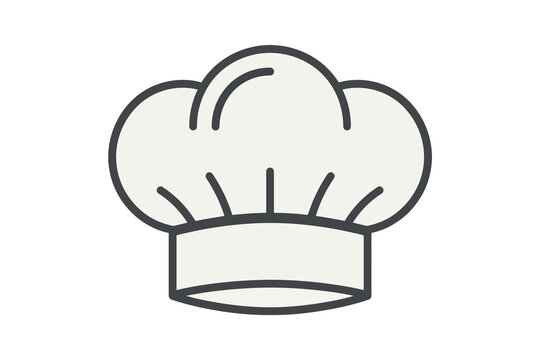 Chef Hat Vector Icon
