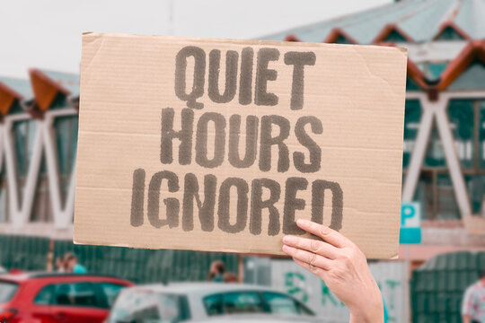 "Quiet Hours Ignored" Vacuum roars at 11pm, rage builds quietly. Roommate conflict. Noise etiquette. Late habits. Consideration gap. Sleep schedule.