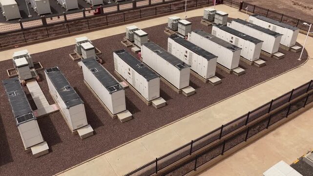 Integrated solar power and energy storage station	