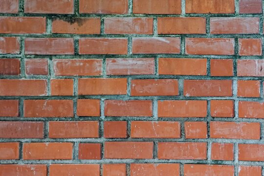 Red Brick Wall Texture Background