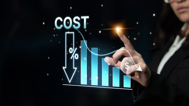 Cost reduction and cost saving through digital transformation, business cost optimization, operational cost reduction, financial saving, and resource efficiency strategies for business success. Spline
