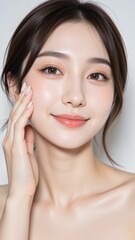 Obraz premium 綺麗な女性のビューティーイメージ 