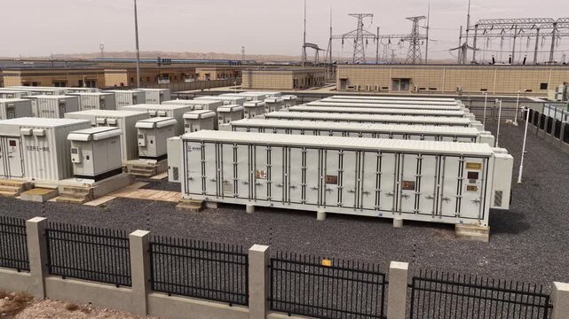 Integrated solar power and energy storage station	