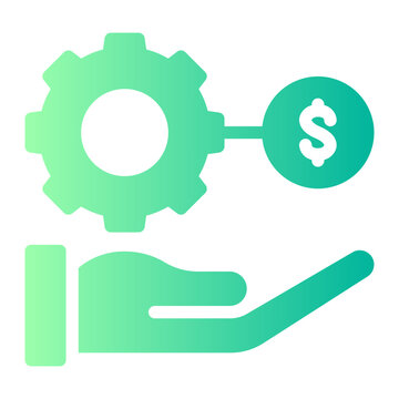 management gradient icon
