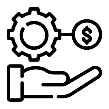 management line icon