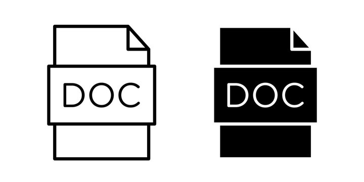 Attach document icon solid symbols bundle