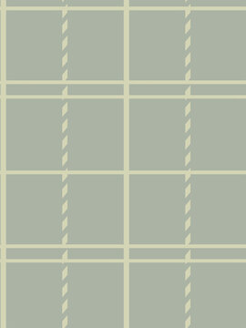 Green grid divided into four squares with a light beige dashed line down the center and horizontal lines creating a clean minimalist background