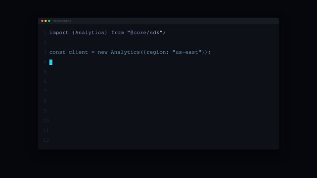 Computer Code Typing Itself on Screen Programming Terminal Background - Seamless Loop 4K