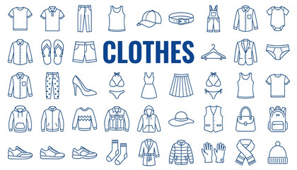 Fototapeta premium Bikini & Swimwear Icon Set – Solid Black Silhouette Vector Icons Collection