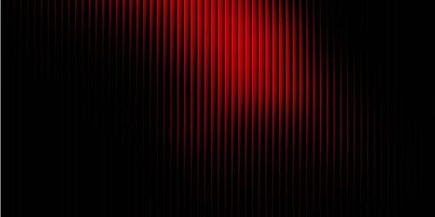 Vibrant dramatic deep red and black gradient evokes mystery and passion. Fiery red nostalgic gradient fades into darkness with futuristic vintage aesthetic and fractal glass effect. Vector background © afa