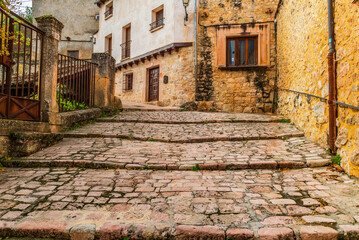 Fototapeta premium The charming town of Sepulveda, province of Segovia, Spain, Europe