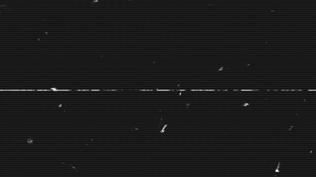 vintage black film grain texture, dust and scratches, retro grunge background. Old film grain texture with dust particles scratches and scan line seamless vintage overlay for retro video effect