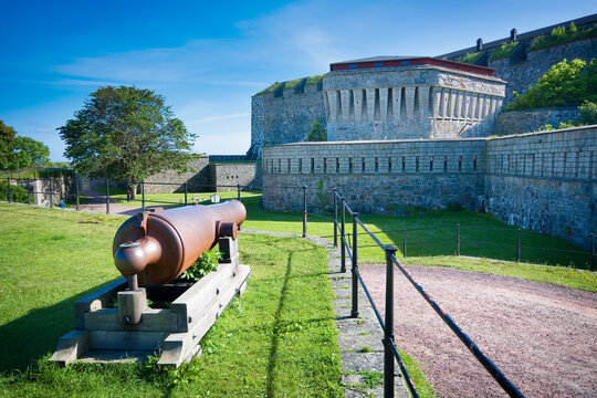 Carlsten's Fortress on Marstrands&ouml;n in Kung&auml;lv Municipality on the southern coast of Bohus, Sweden