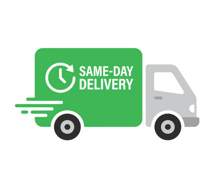 same day delivery icon