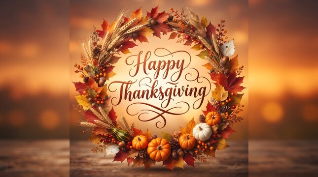 Celebrating thanksgiving a time for gratitude family and delicious food with loved ones