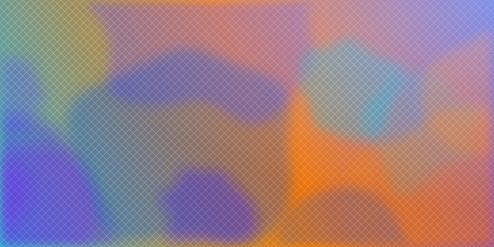 Abstract soft pastel gradient background with subtle diagonal grid overlay pattern