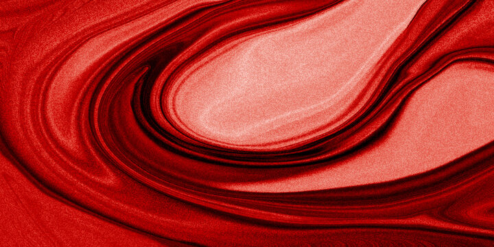 Abstract swirling red paint texture creating a dramatic and artistic background