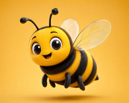 bee and honey