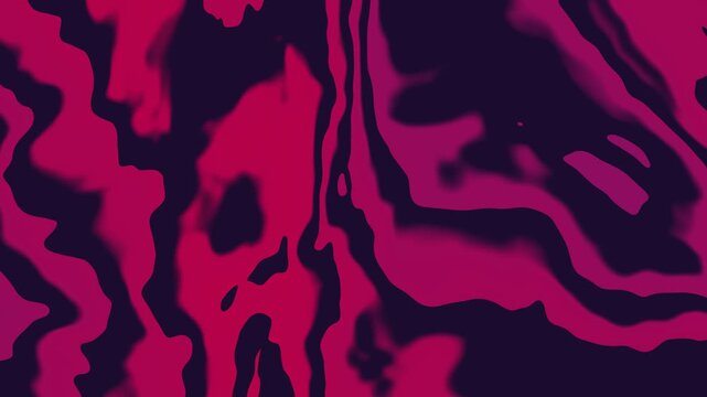 Topographic 3D terrain loop animation with flowing contour lines and elevation mapping for geospatial projects