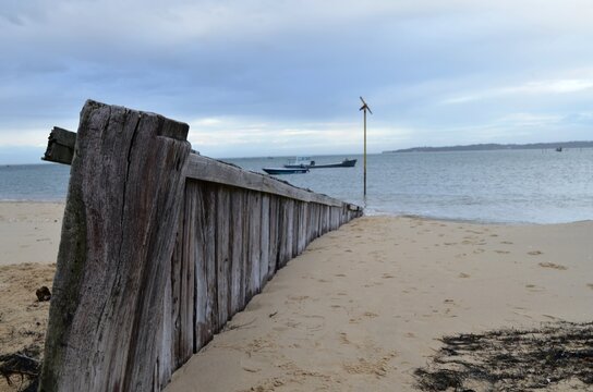 Jour de p&ecirc;che au cap ferret graphique 