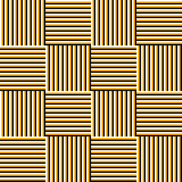 seamless pattern with Geometric Striped Black White and Gold Grid, suitable for fabric design, packaging design