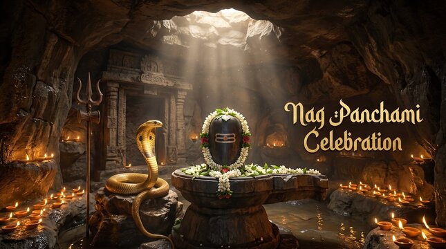 Nag Panchami Festival Celebration Background with Naag Puja, Naag Devta, Shravan Maas, Sawan Somwar, Mahadev Worship, Krishna Janmashtami and Hindu ... See More