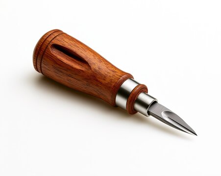 Handcrafted Wooden Pen with Precision Stainless Steel Nib