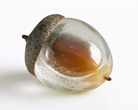 Shiny Acorn Close-Up