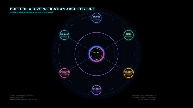 Comprehensive Portfolio Diversification Architecture for Optimal Asset Allocation and Risk Management in Financial Growth Strategies