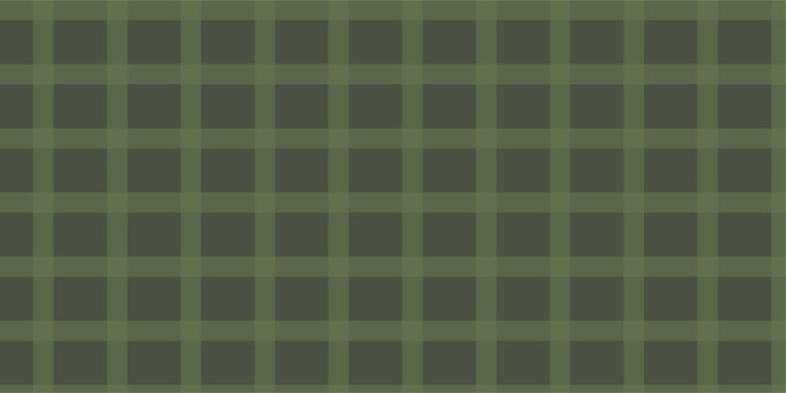 A green and white gingham fabric pattern with a classic check design