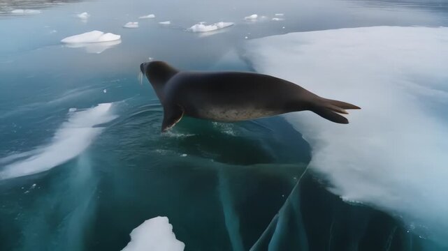 The Baikal seal, Lake Baikal seal or nerpa (Pusa sibirica), is a species of earless seal endemic to Lake Baikal