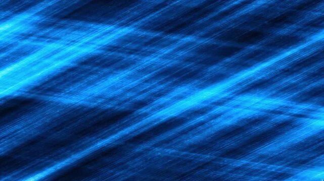 Abstract background with intersecting blue light streaks and diagonal lines creating a textured glowing effect