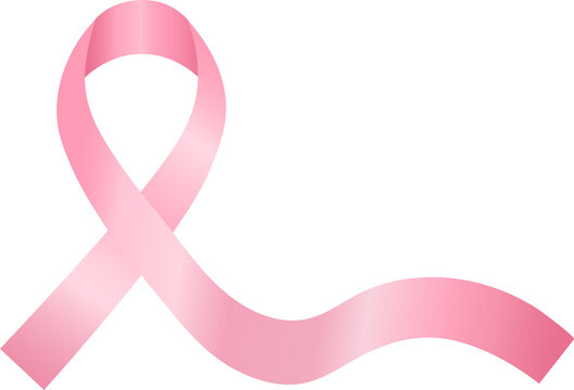 Pink ribbon, breast cancer awareness symbol