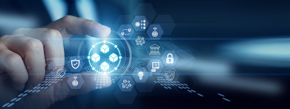 Crypto developer building smart contracts. Gently Grasping secure Blockchain networks permanently records ledgers. This decentralized structure guarantees total financial transparency now.