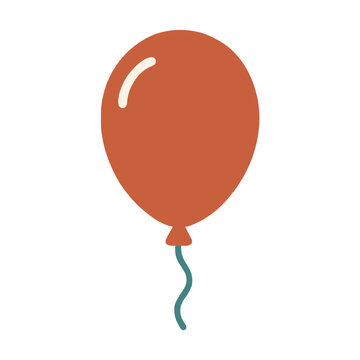 Cute Balloon Simple Clipart