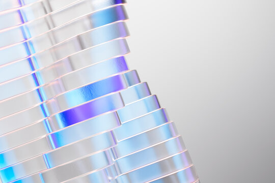3D Minimal Glass Stack