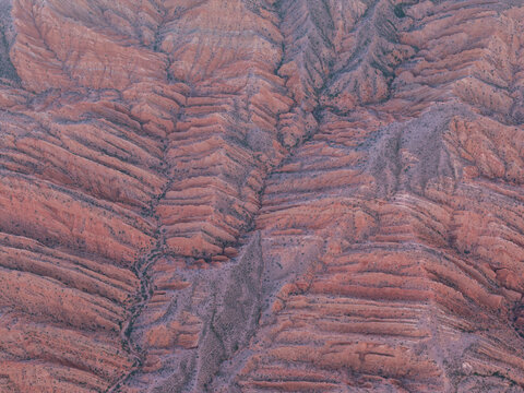 Eroded Andean Badlands