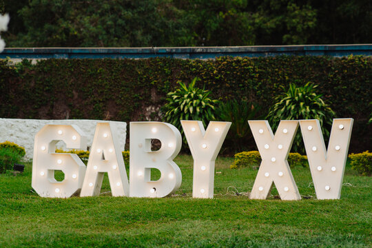 sign with the name Gaby
