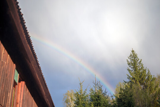 rainbow after the storm