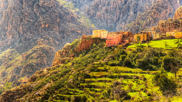 Berber village in the mountains of marocco 411
